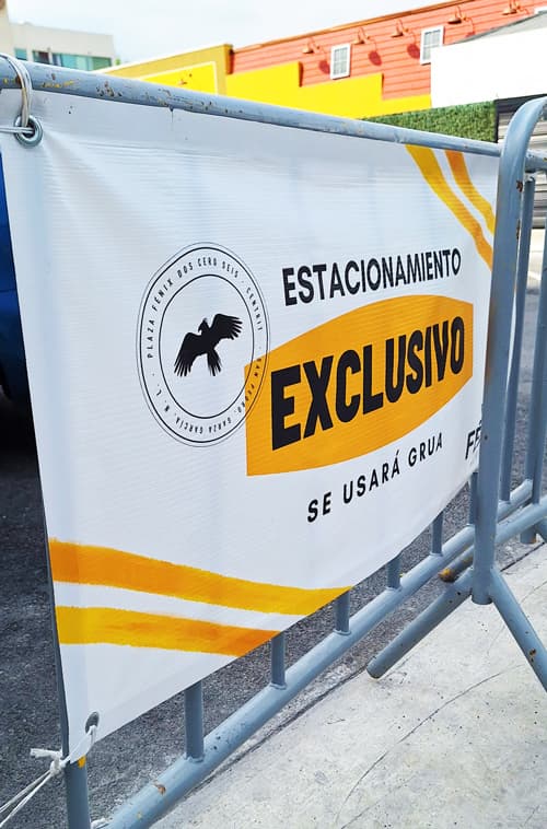 ejemplo de Lona publicitaria impresa en Monterrey